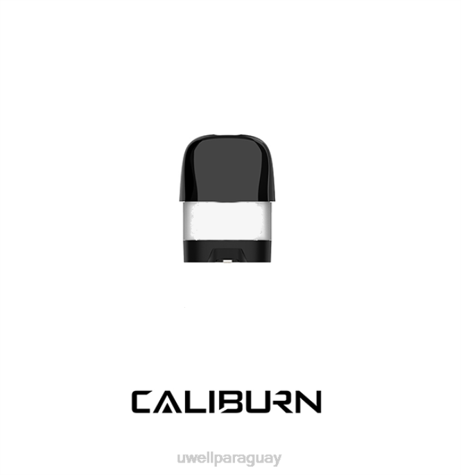 R8Z0K45 - UWELL precio Cartucho de cápsulas vacías de 3 ml UWELL CALIBURN X vainas de repuesto | 2 paquetes